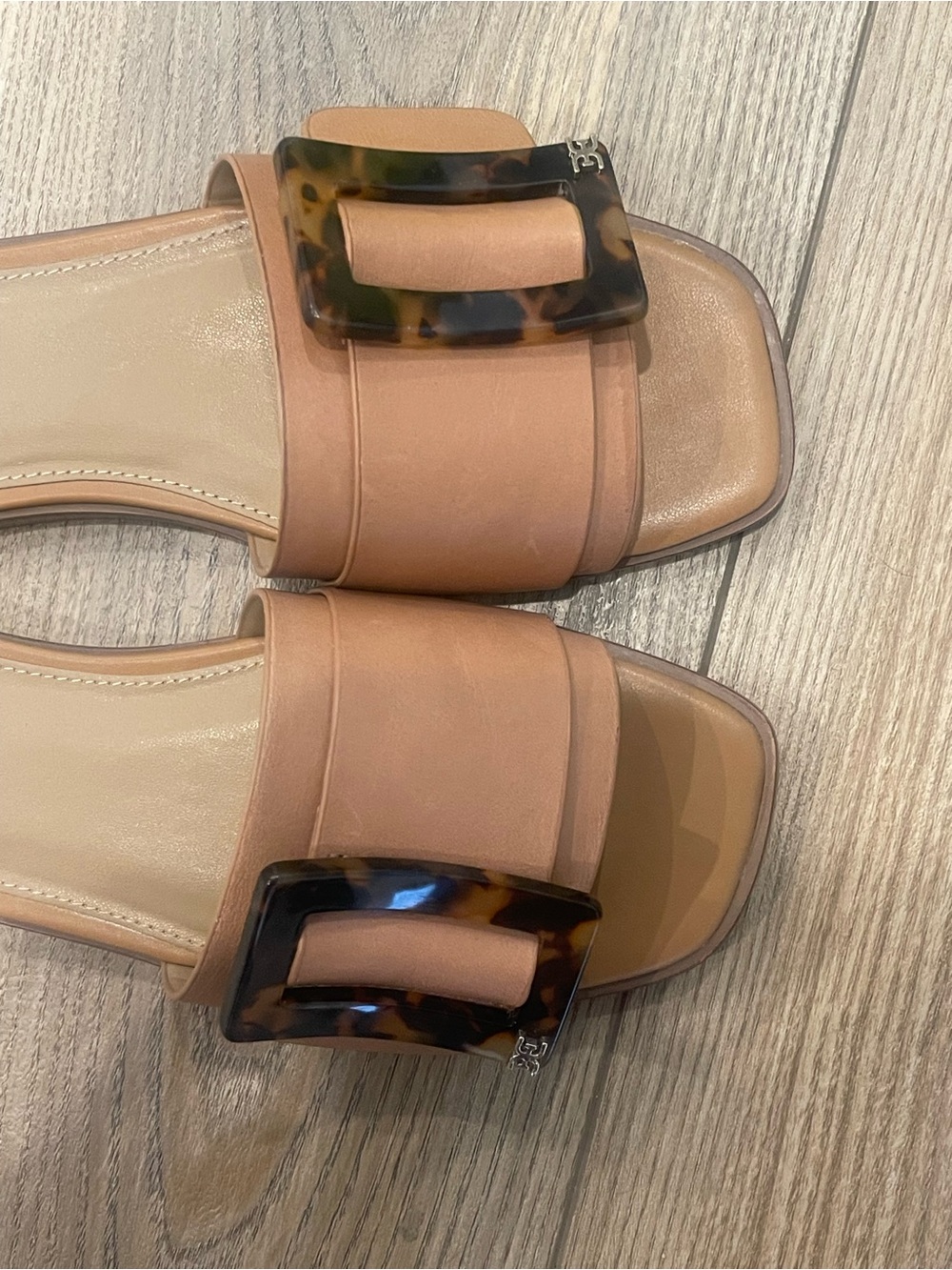 Sam Edelman Inez Cuoio Leather Sandals - Picture 6 of 6